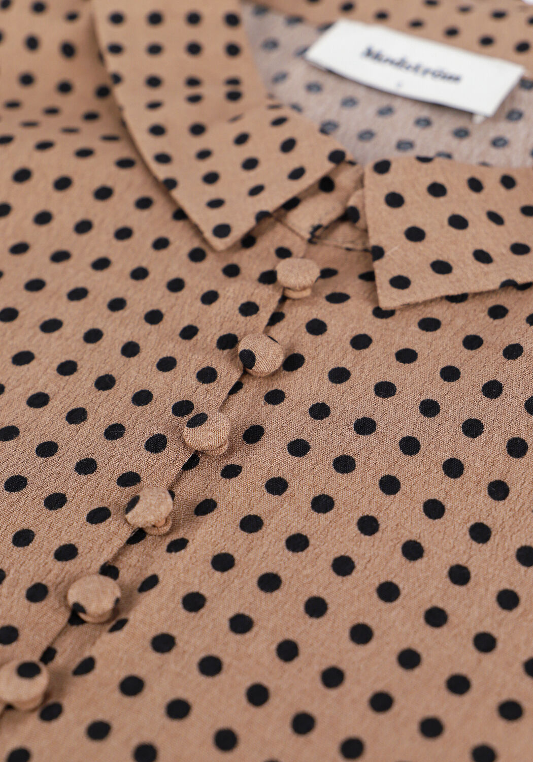 Camel MODSTR&Ouml;M  LOHAN PRINT SHIRT - large