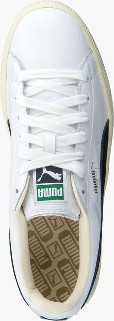 PUMA Baskets BASKET CLASSIC B&W en blanc - large