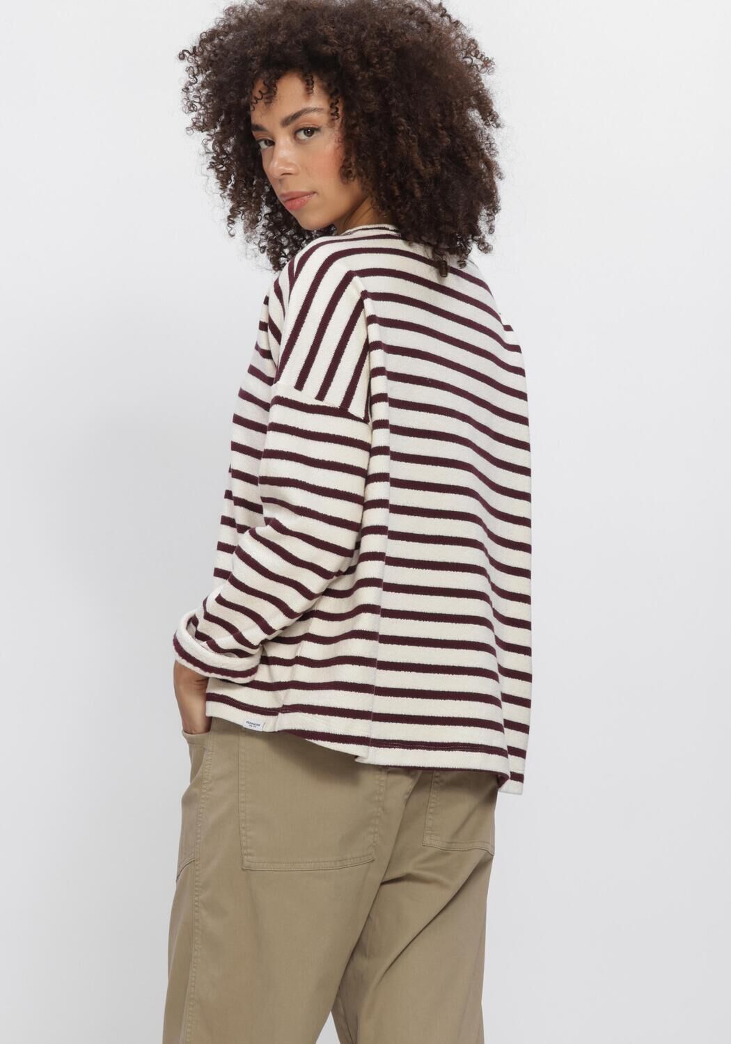 PENN & INK Pull W26T1313 Blanc - large