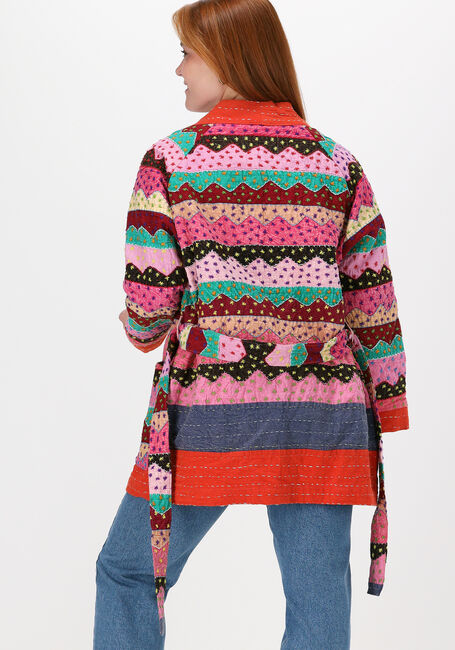 SISSEL EDELBO Kimono MARRAKESH MULTI PATCH WORK JAC en multicolore - large