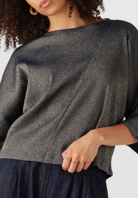 BY-BAR Haut KAE SPARKLE TOP Argenté - large
