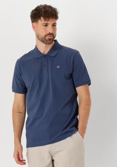 SCOTCH & SODA Polo COTTON PIQUE REGULAR FIT POLO Bleu foncé - large
