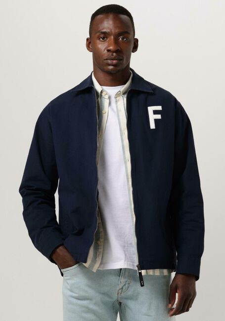 Donkerblauwe FORÉT Jack WIN RIPSTOP JACKET - large