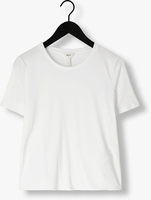Witte OBJECT T-shirt OBJANNIE S/S T-SHIRT NOOS - large