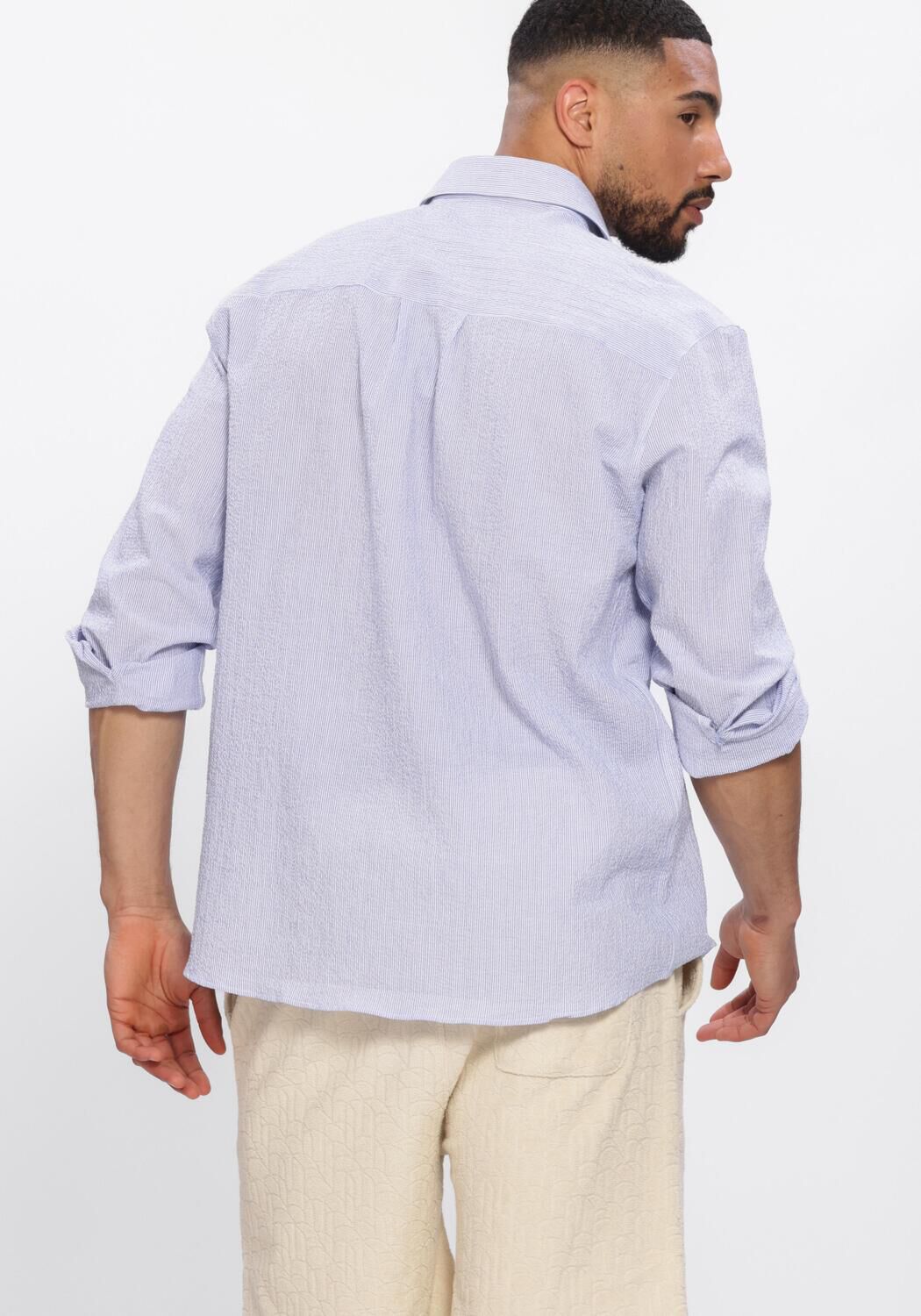 THE GOODPEOPLE Chemise d&eacute;contract&eacute; SOY Bleu clair - large