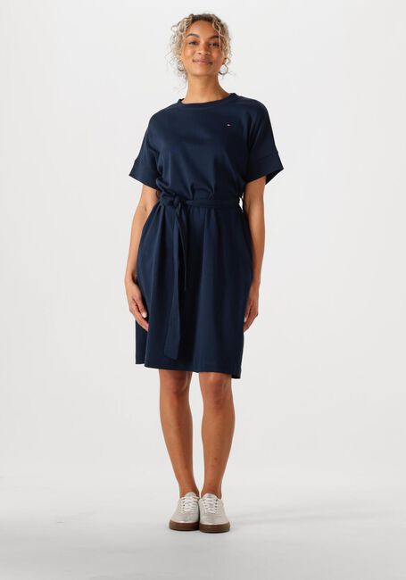 TOMMY HILFIGER Mini robe MODERN CODY DRESS Bleu foncé - large