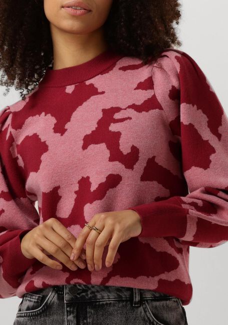 POM AMSTERDAM Pull CAMO RED en marron - large