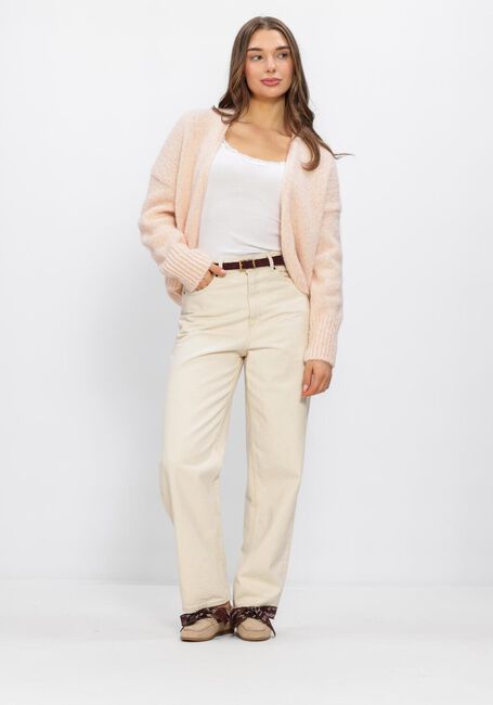 ROSEMUNDE Haut BABETTE DEEP BACK SILK TOP en blanc - large