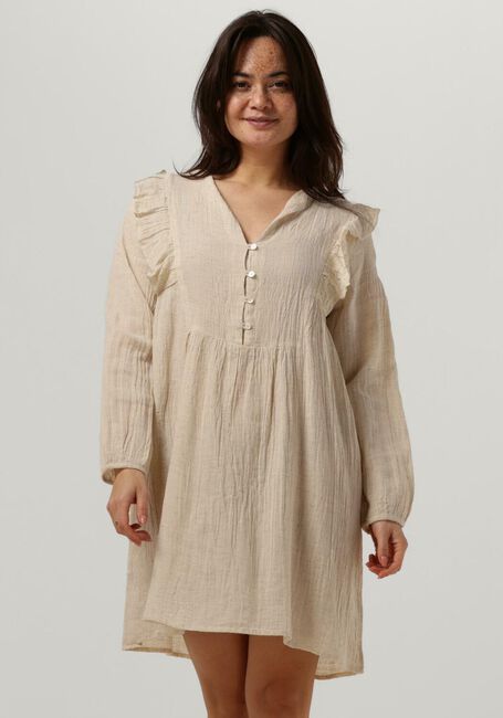 BY-BAR Mini robe VAYA SLUB DRESS Sable - large