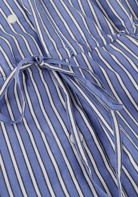 TOMMY HILFIGER Robe midi ORG CO STRIPE MIDI SHIRT DRESS Bleu/blanc rayé - large