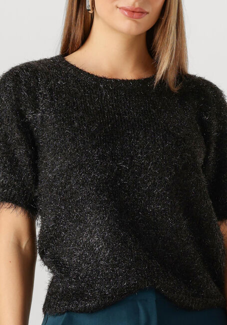 ANOTHER LABEL Pull JACKY KNITTED PULL en noir - large