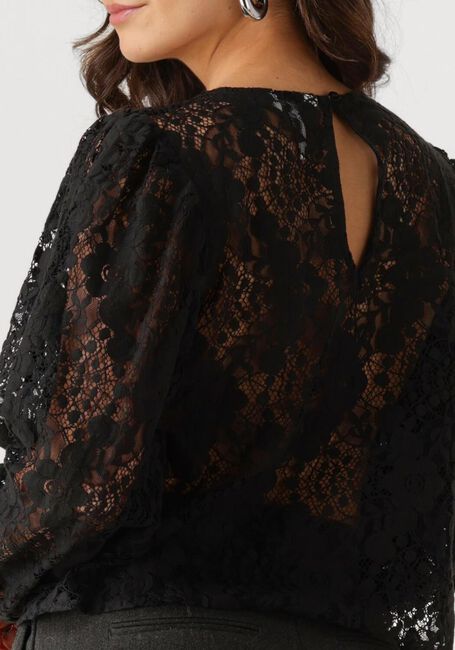 OBJECT Haut OBJBEVERLY L/S LO TOP en noir - large
