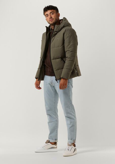 Olijf WOODBIRD Gewatteerde jas JOSEPH CLIMB JACKET - large