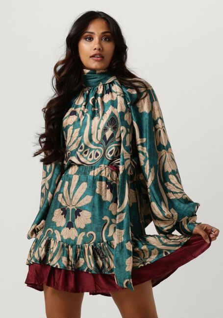 AMAYA AMSTERDAM Blouse FELINE en bleu - large