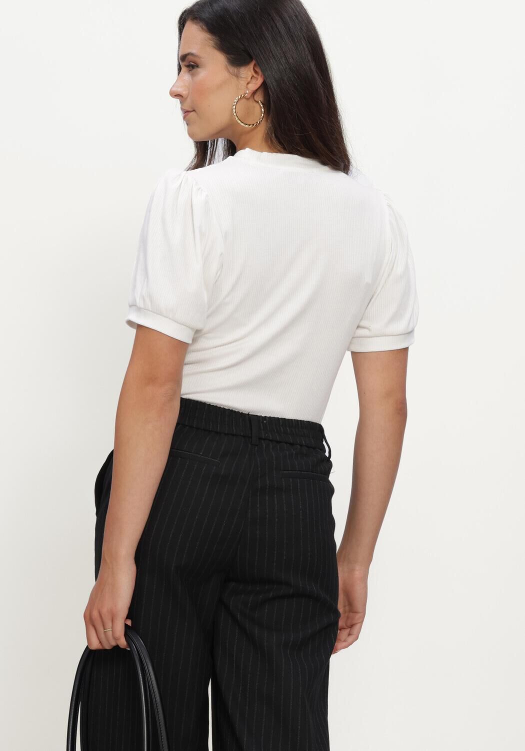 Ecru MINUS T-shirt JOHANNA TEE - large
