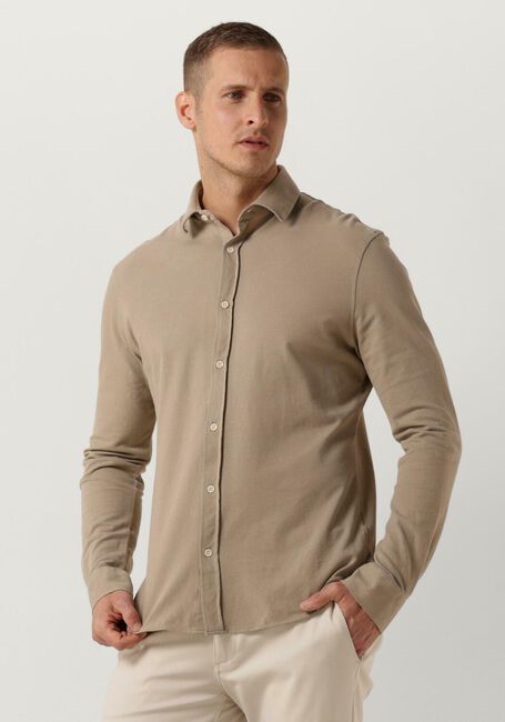 THE GOODPEOPLE Chemise décontracté STRONG en beige - large