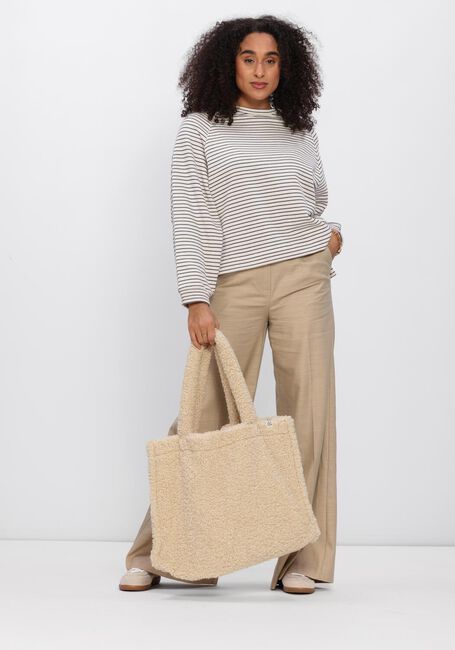 Ecru ANOTHER LABEL Broeken/jumpsuits ALNADINE PANTS - large