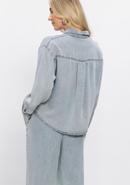 Blauwe SIMPLE  BLOUSE - large