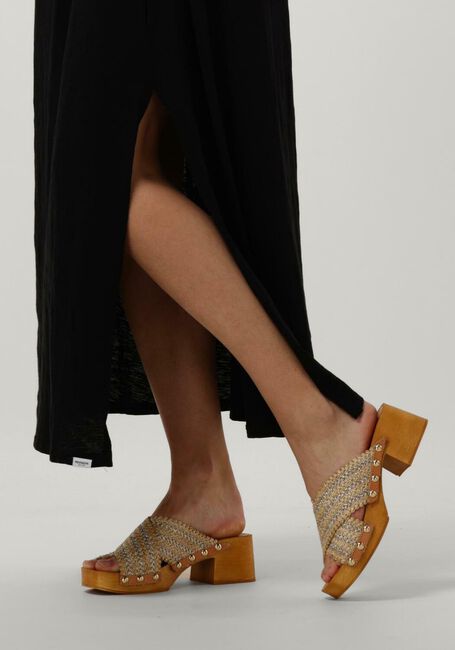 NOTRE-V Mules 8782 en or - large
