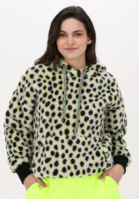 UGG Pull W LOYRA SHERPA HOODIE ANIMALIA en noir - large