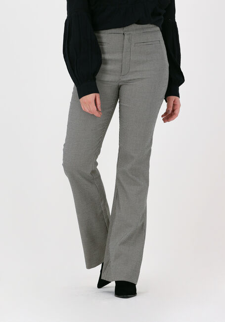 GESTUZ Pantalon évasé MARISIOL GZ MW FLARED PANTS en noir - large