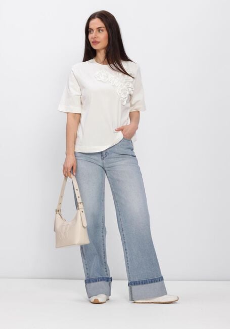 Y.A.S. T-shirt YASVISELY SS TEE en blanc - large