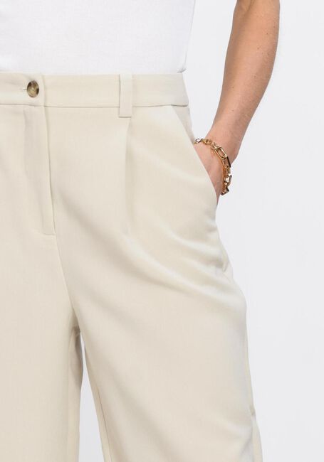 Ecru MODSTR&Ouml;M Wijde broek GALEMD WIDE PANTS - large