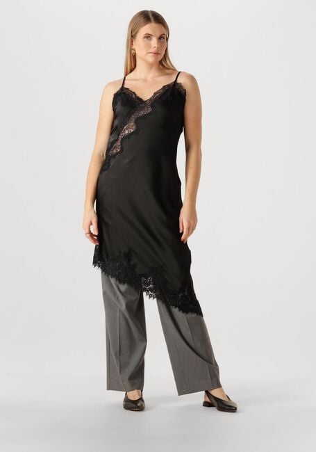 NEO NOIR Robe midi SORELLE LACE DRESS en noir - large