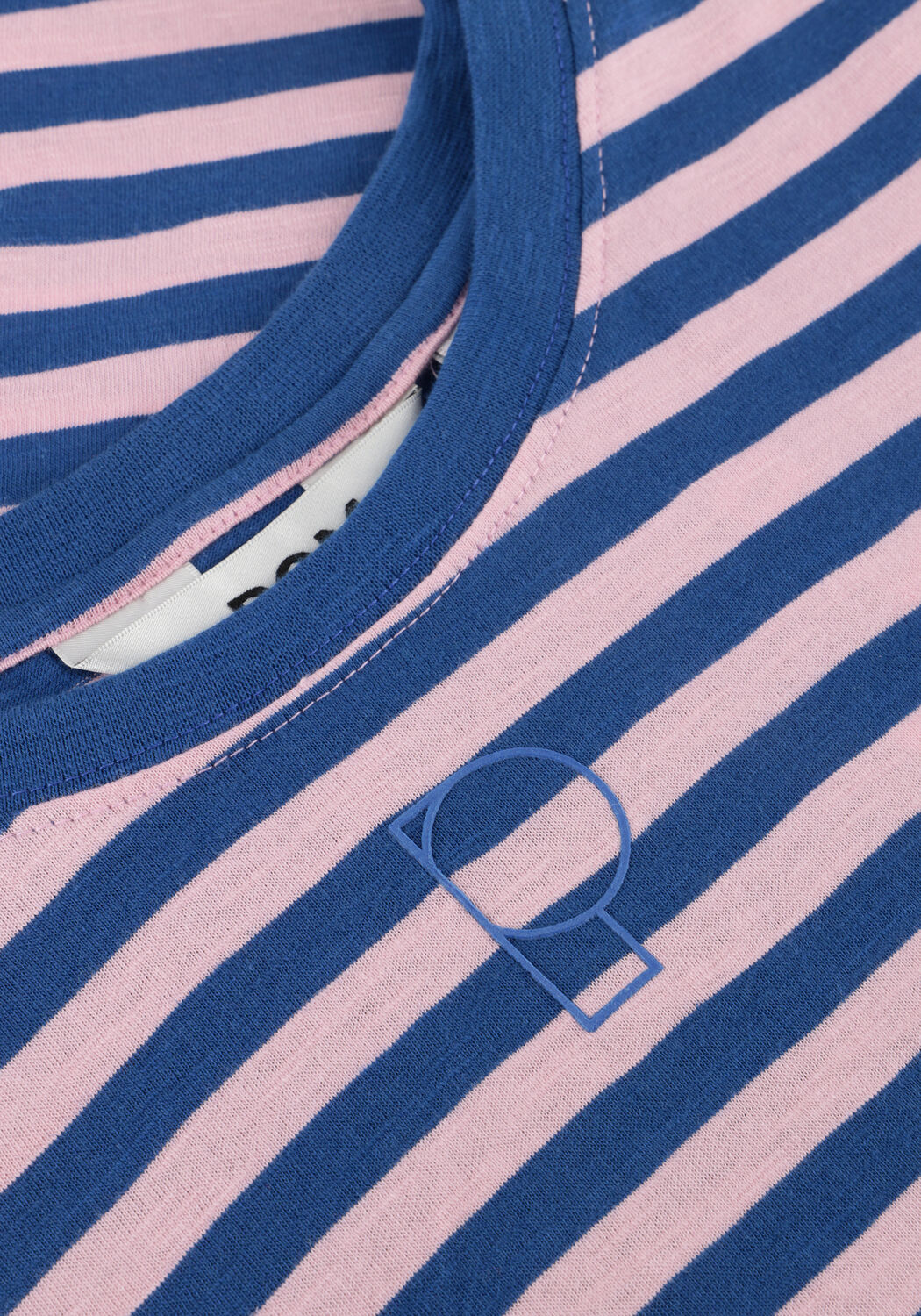POM AMSTERDAM T-shirt TSHIRT STRIPE BLUE PINK en multicolore - large