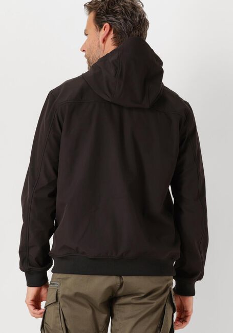 Zwarte LYLE & SCOTT Jack MESH BACK SOFTSHELL JACKET - large