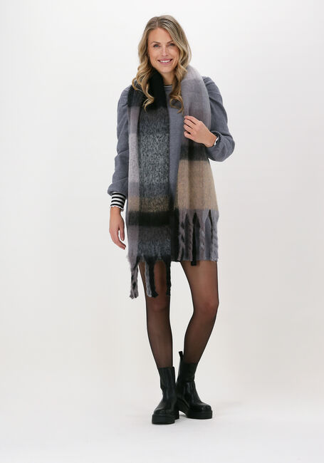 YEHWANG SJAAL MET FRANJES Foulard en gris - large