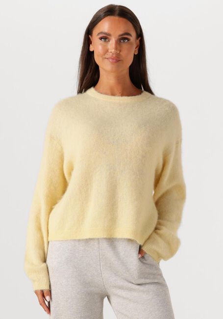AMERICAN VINTAGE Pull NENYBAY en jaune - large