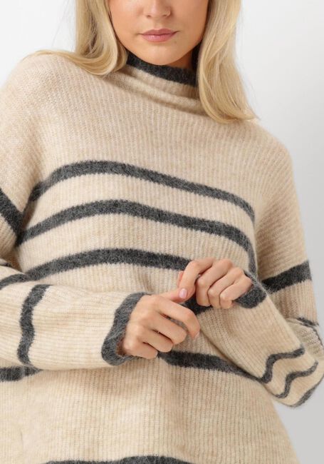SECOND FEMALE Pull OVALIS KNIT T-NECK Sable - large