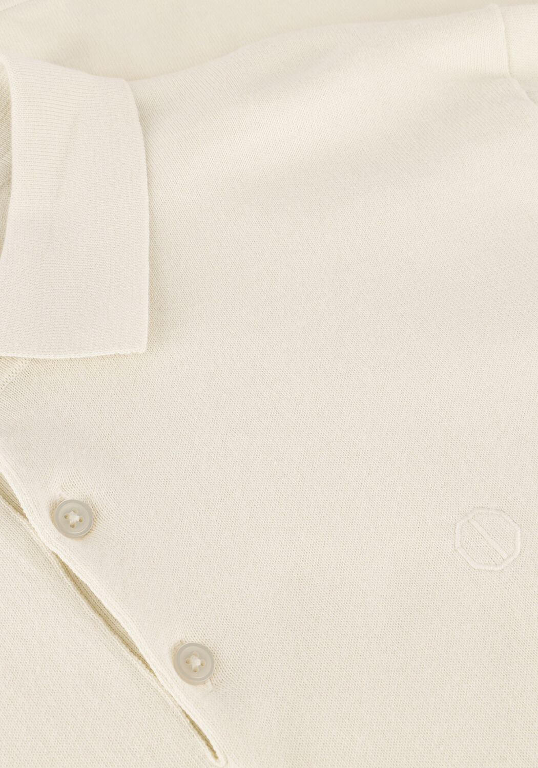 Ecru DSTREZZED Polo CAMILO POLO - large