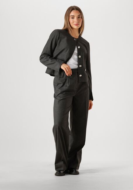 SECOND FEMALE Pantalon WAKE TROUSERS Gris foncé - large