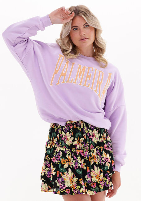 Lila COLOURFUL REBEL Sweater PALMEIRA PATCH DROPPED SHOULDER SWEAT - large