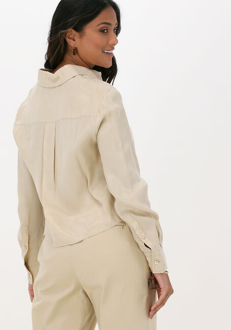 VANILIA SHORT CUT SHIRT Blouses Sable - large