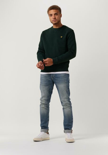 Groene LYLE & SCOTT Trui CREW NECK SWEATSHIRT - large