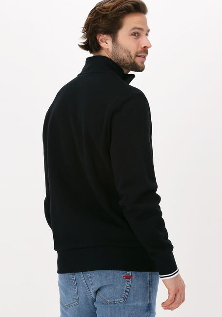 Zwarte FRED PERRY Sweater HALF ZIP SWEATSHIRT - large