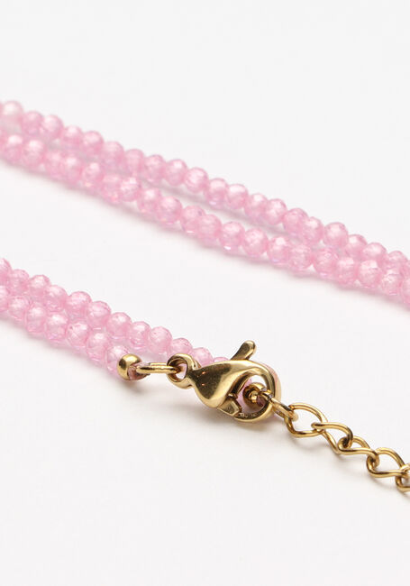 NOTRE-V Colliers KETTING KRALEN en rose - large