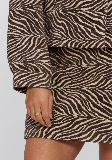 OBJECT Mini-jupe OBJTHEA HW SHORT SKIRT en marron - large