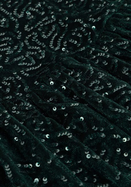 Groene KONGES SLOJD Mini jurk VIOLA DRESS - large