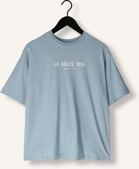 Lichtblauwe REFINED DEPARTMENT T-shirt MAGGY Lichtblauwe REFINED DEPARTMENT T-shirt MAGGY - large