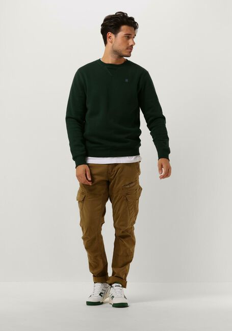 G-STAR RAW Chandail PREMIUM CORE R SW L/S en vert - large