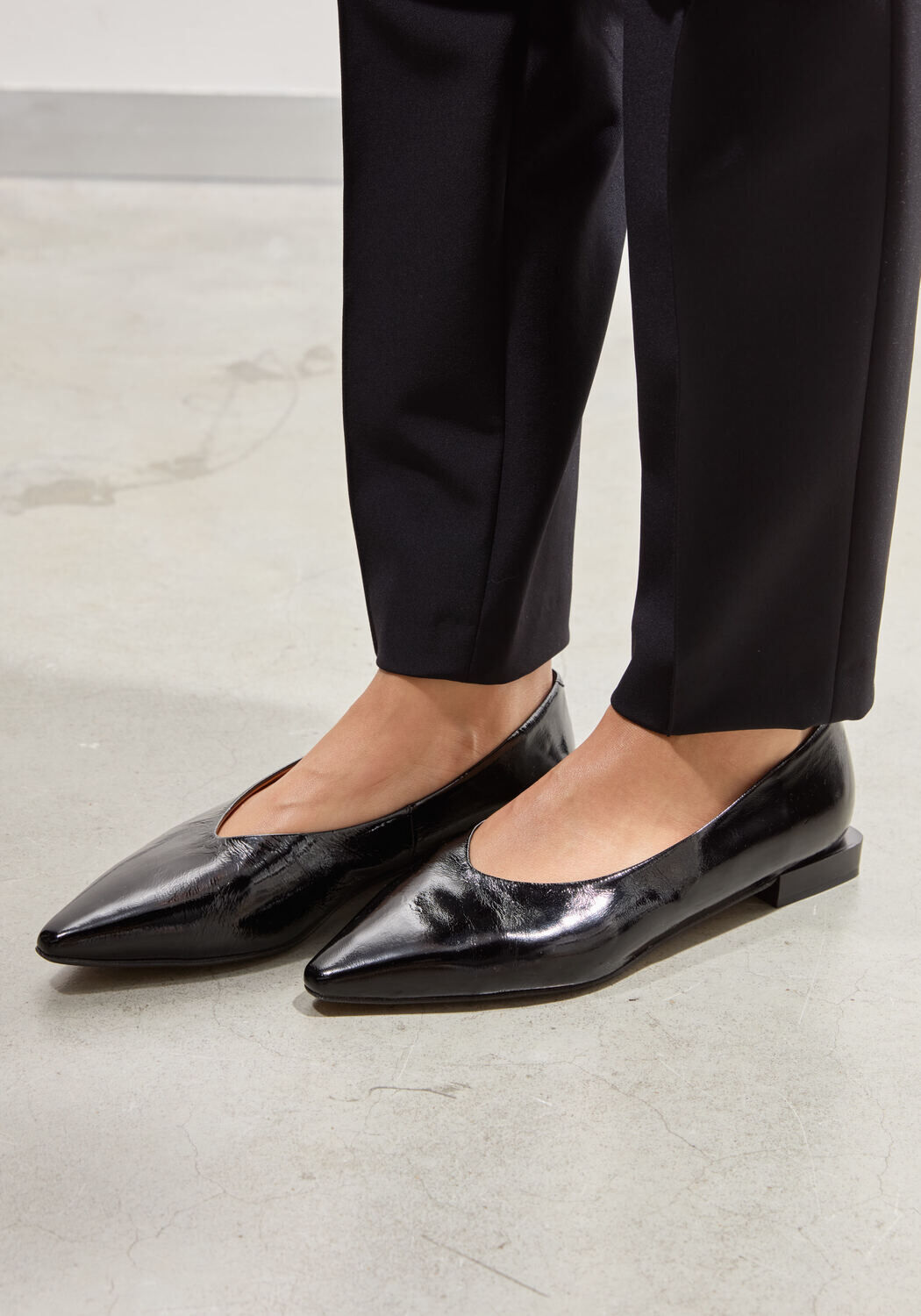 &Aacute;NGEL ALARC&Oacute;N 24502 Ballerines en noir - medium
