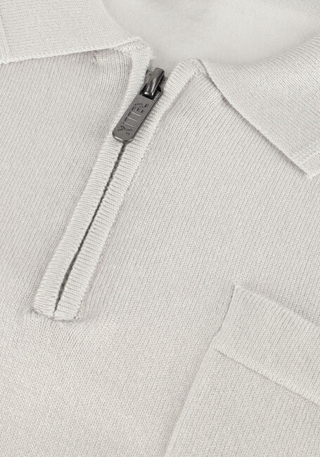 RELLIX Polo POLO KNITTED ZIP en blanc - large
