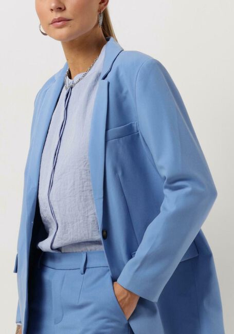 Lichtblauwe OBJECT Blazer OBJSIGRID L/S BLAZER - large