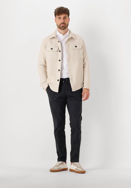 PROFUOMO Surchemise OVERSHIRT TEXTURE en beige - large
