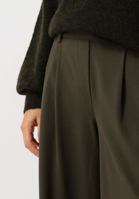 MY ESSENTIAL WARDROBE Pantalon large HACEMW WIDE PANT Vert foncé - large