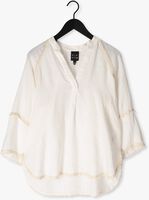 ACCESS Blouse BLOUSE WITH V AND FRINGES en blanc